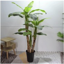 seller17 대형 바나나 조화 나무 카페 식당 인테리어 23m, 화분없음세트, 2.3m 3그루