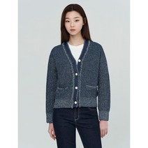 빈폴 레이디스 블루 데님 라이크 쇼트 카디건 (BF225AU02P)