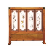 인테리어파티션 84종, 33.그림 홀용 4칸(홍송)