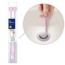 세면대뚫는방법 하수구 하수도막힘 배수관 청소기 2EA, 기본