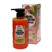 일진 헤르바 펄 케라틴 칼러틴트 코팅칼라 500ml 헤어매니큐어, 1개, 12 루비레드