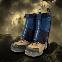 숏스패츠 등산 준비물 겨울 산행 등산용 발토시 4color 롱스패츠 필수품 토시 작업용 발목 덮개 각반 등산화 짧은 스패츠, 나스카 숏스패츠(네이비)