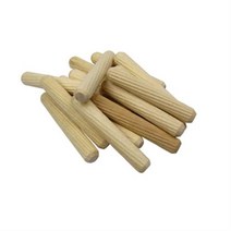 6mm 나무못 (Wood Pin)/도웰핀/목다보/목심, 6*60mm-100개 (3950130)