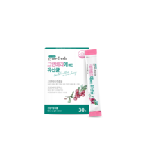 지노프레쉬 크랜베리에 빠진 유산균 30포 1개월 + 동아 비타그란C 30포, 1개