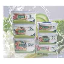 조은락 밀폐용기 7L 반찬통 김치통 플라스틱 냉장고, 조은락 7L