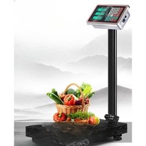업소용 전자 저울 산업용 100kg 150kg 정밀 가정용, 100KG 표준형 30x40 -실내전용
