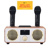 NB 블루투스 스피커 듀엣 노래방 마이크, 가정용 노래방머신의 표준, 혼합색상, SW-NBF9000