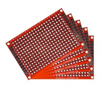캡쳐보드 빨간 양면 PCB 보드 5 개 2x8CM 3x7CM 4x6CM DIY 범용 회로, [03] 4X6CM, 03 4X6CM