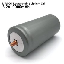 자동차 차량용 인산철 시동 보조 배터리 팩 교체 밧데리 100 원래 32650 9000mah 3.2v 충전식 전문 리튬 염 전원 나사 포함, 10pcs 배터리