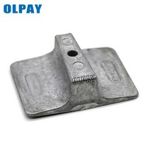 선외기 4마력 엔진 고무보트 야마하 2 행정 9.9hp 15hp 선외 모터 용 양극 61n 45251 01, 은