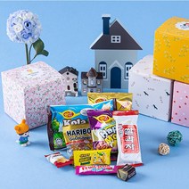 어린이 생일선물 답례품 과자 교회 회사 어린이날 간식세트 무료라벨, 10개