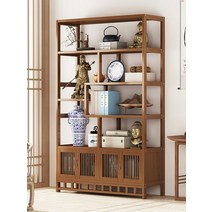 원목 쇼케이스 빵 케이스 랙 스타일 골동품 디스플레이 단단한 사무실 차 캐비닛 선반, [01] 투피스콤비네이션 8단 102 쌍도어 더블드로