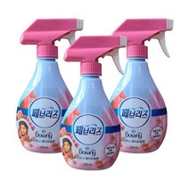 섬유탈취제 370ml 3개 냄새제거 스프레이 다우니향기