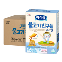 일동후디스 아이얌 물고기 친구들 비스킷 30g x 2p, 70개