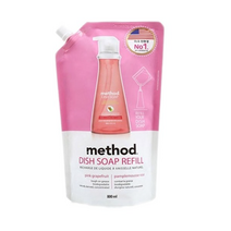 메소드 디쉬 솝 핑크 그레이프후르트 리필, 800ml, 3개
