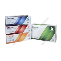 KM도우 라텍스글러브 일회용 의료 진료용장갑 L사이즈 100매 파우더프리, 단품, 단품