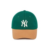 [백화점매장 정품출고] 엠엘비 야구모자 볼캡MLB 배색 언스트럭쳐 볼캡 뉴욕양키스 3ACP0102N-50GND