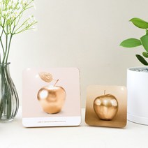 [당일출발] 행운 재물을 잡아주는 회장님 사과 액자 청사과 황금사과 인테리어, 회장님청사과