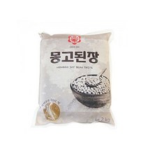 요리친구 몽고장유 부천 몽고 된장 2키로, 1, 본상품선택