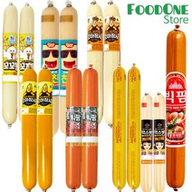 [푸드원스토어]편의점 소시지 8종 모음 천하장사 맥스봉 꼬꼬봉 빅팜, 치즈킹 꼬마장사 70g 10개