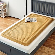 한일의료기 한일의료기 마작자리 대나무자리 침대자리 메쉬형 싱글 90x180, 단일옵션