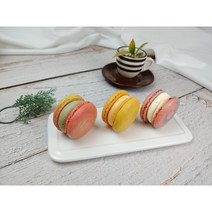 [카롱베베]크리스마스 마카롱 선물 추천 좋은 사람들과 함께 나눠먹어요, 바닐라 딸기, 5구