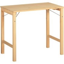 일본제 수입의자 무인 양품 파인재 테이블·접이식 폭 80×안길이 50×높이 70 cm, 테이블