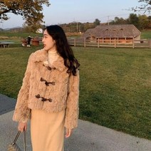 여성 겨울 모피 코트 밍크 양털 모조 후드 코트 롱 코트 오버핏 루즈핏 스웨이드
