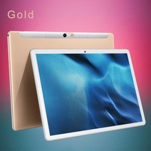신제품 10.1 인치 태블릿 Pc 옥타 코어 안드로이드 9 구글 플레이 4GB RAM 64GB ROM 3G 전화 듀얼 SIM 블루투스 와이파이 10, Wi-Fi, 500GB, 금