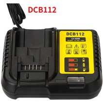 디월트충전기 DCB118 dewalt 디월트 호환 배터리 10.8V 12V 14.4V 18V 20V DCB200 DCB101 DCB115 DCB107 DCB105 DCB140 DC, [01] DCB112, [02] EU plug, 01 DCB112_02 EU plug