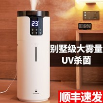 자연기화식가습기 Bures/Bairs 대형 천장부터 바닥까지 내려오는 대형 공기 가습기 홈 음소거 침실 임산부 대형 스프레이 용량 에어컨, [09] 큰 똑똑한