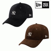 뉴에라 MLB 코듀로이 뉴욕 양키스 언스트럭쳐 볼캡 블랙 12866394 12866393