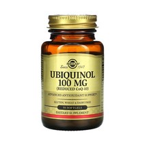 솔가 Solgar 유비퀴놀 코큐텐 100mg 50 소프트젤, 1개, 기본