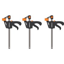 유압솔밸브 유압유니트 유압펀칭기 Airaj 4 인치 목공 클립 도매 f 클램프 클립, 3개