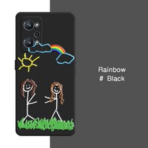 Realme GT 2 3 Pro Explorer Master Neo Flash 5G 실리콘 커버 GT2 GT3 2T 3T Neo2 Neo3 용 3D 인쇄 귀여운 전화 케이스, [10] Realme GT Neo 3, [03] Rainbow Black