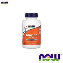 나우푸드 타우린 더블 스트랭스 1000mg 100베지캡슐 Taurine 베지테리언 2-아미노에탄설포익산, 1개, 기본