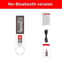 Mileseey 블루투스 레이저 Rangefinder 휴대용 미니 거리 측정기 USB 충전 레이저 거리 측정기 반지, 01 Rechargable