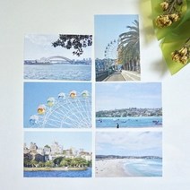 여행 (6장) 엽서 set 메리필름 시드니 호주