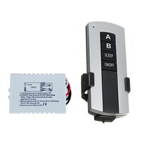 벽 조명 스위치 수신기 송신기 1/2/3 방법 ON/OFF AC 200V-240V 무선 수신기 램프 원격 제어 스위치, type1