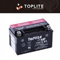 TOPLITE(톱라이트) 대만 유아사 YTX7A-BS 밧데리, 단품