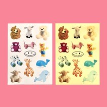 빈티지스티커 토이, 1개