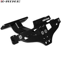 오토바이 후면 번호판 테일 프레임 브래킷 방향 지시등 야마하 YZFR6 R6 1999 2000, 05 Black
