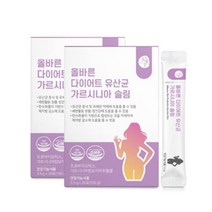 올바른 다이어트 유산균 가르시니아 슬림, 90포, 3.5g