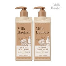 [밀크바오밥] 하이세라 바디워시 500ml 2개, 직접입력1:미모사