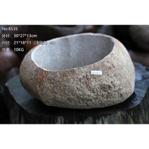 대형 물확 돌확 돌수반 도자기 연꽃 꽃꽃이 수반 수경 수생 식물 연꽃 특이한 화분 인공연못, 6535