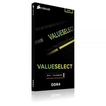 Corsair CMV4GX4M1A2400C16 밸류 4GB (1 x 4GB) DDR4 2400 C16 1.2V 데스크탑 메모리 - 인텔 7세대 및 AMD Ry젠