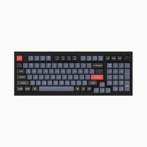 키크론 Q5 Knob 블랙 알루미늄 커스텀 기계식 키보드 핫스왑 애플 맥 풀배열 924705, 갈축