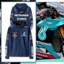 [바이니즘] YAMAHA 야마하 페트로나스 오토바이 라이딩 자켓, 화이트