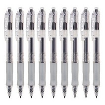 [ABC 문구]동아 Q-KNOCK 큐노크 볼펜, 0.4mm : 1갑(12자루) x 흑색