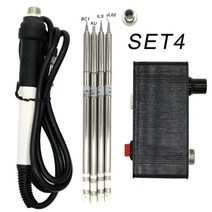 인두기 인두기 우드버닝기 디핑기 T12-942 OLED 미니 납땜 18, 협력사, SET4